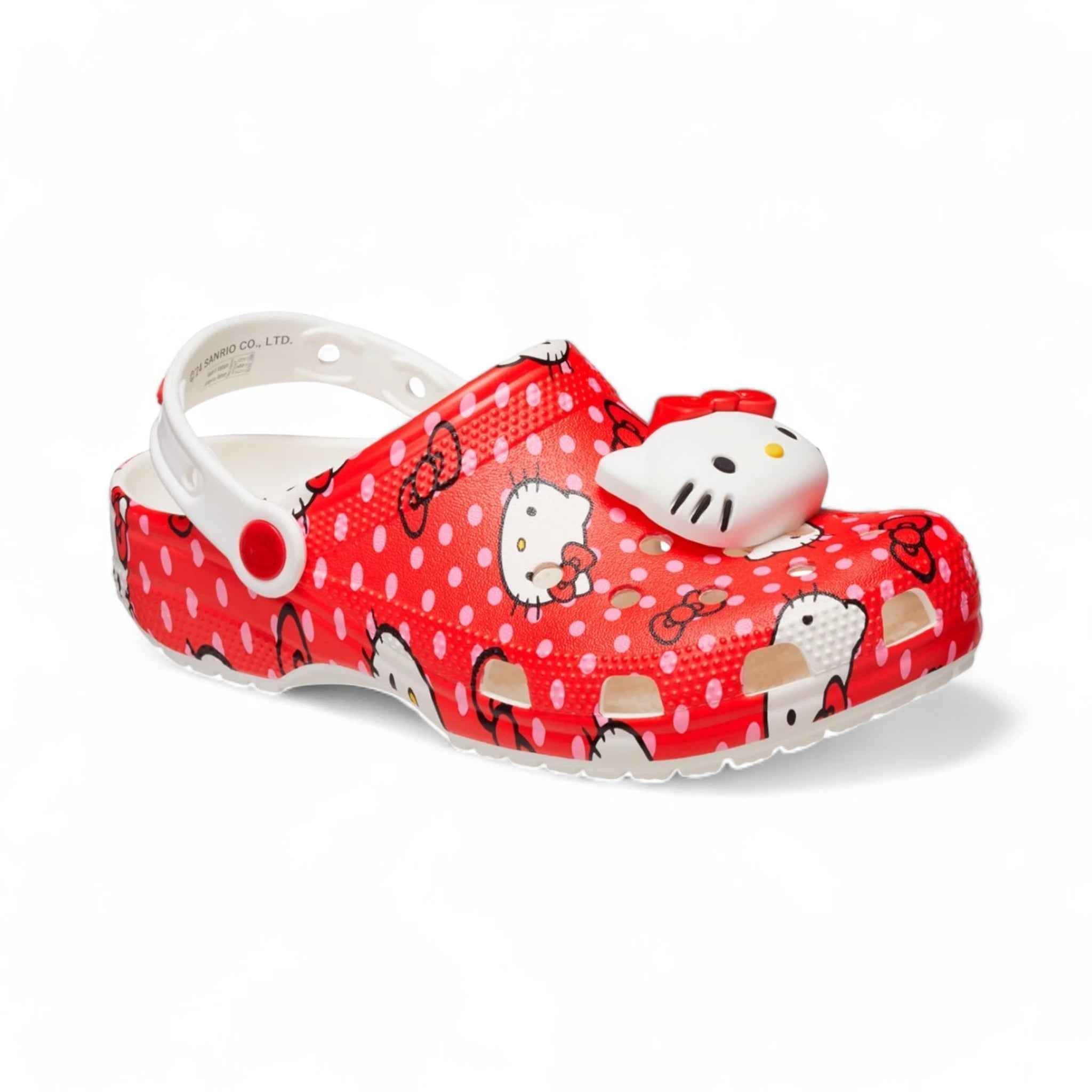 Classic Hello Kitty Red Clogs