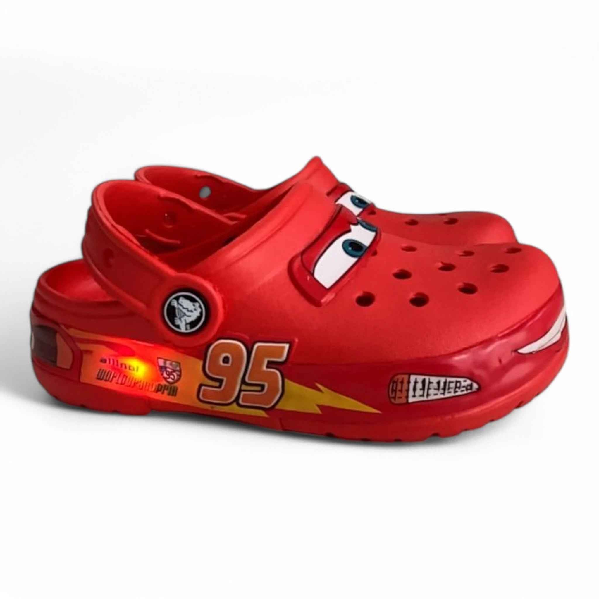 Classic McQueen LED Children's Clogs